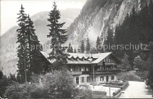 Kaprun Kesselfall Alpenhaus im Kaprunertal Kat. Kaprun