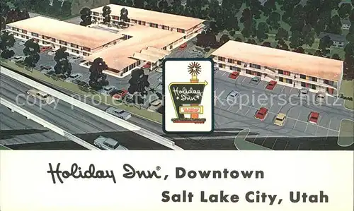 Salt Lake City Fliegeraufnahme Holiday Inn Kat. Salt Lake City
