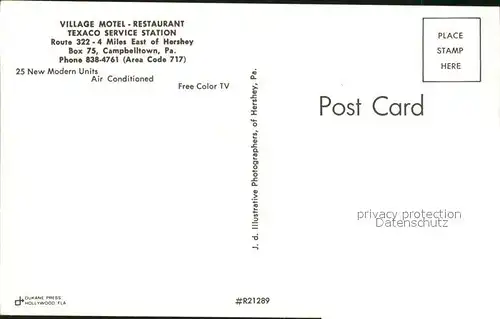 Campbeltown Fliegeraufnahme Village Motel Restaurant Kat. Argyll & the Islands LEC mainland