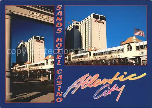 Atlantic City New Jersey Sands Hotel Casion Kat. Atlantic City