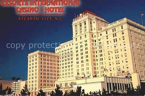 Atlantic City New Jersey Resorts International Casino Hotel Kat. Atlantic City