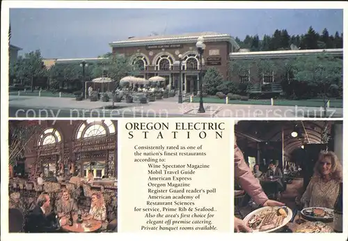 Oregon City Electric Station Restaurant Kat. Oregon City