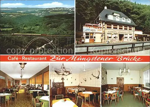 Solingen Restaurant Zur Muengstener Bruecke Kat. Solingen