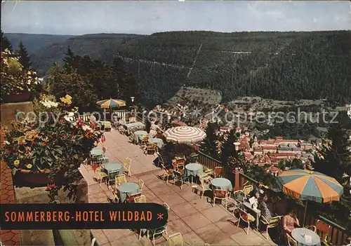Wildbad Schwarzwald Sommerberghotel Kat. Bad Wildbad