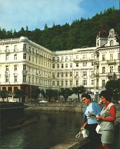 Karlsbad Eger Boehmen Grandhotel Moskva Kat. Karlovy Vary