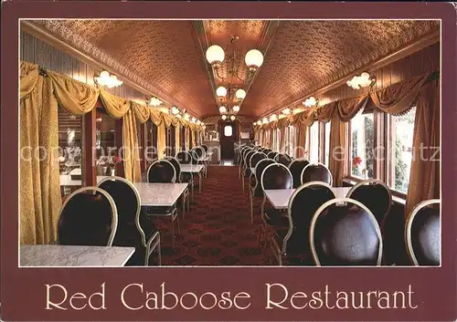 Strasburg Pennsylvania Red Caboose Restaurant Kat. Strasburg