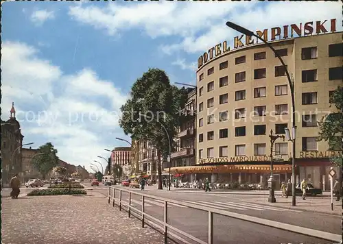 Berlin Hotel Kempinski Kurfuerstendamm Kat. Berlin