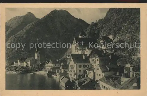 Hallstatt Salzkammergut  Kat. Hallstatt