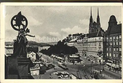 Bruenn Brno Stadtpartie Strassenbahn / Brno /Brno-mesto