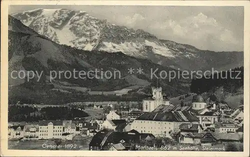Mariazell Steiermark Mit Oetscher Kat. Mariazell