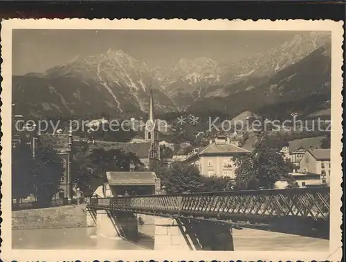 Innsbruck St. Nikolaus mit Nordkette Kat. Innsbruck