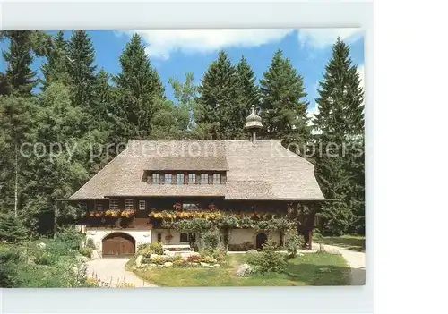 Rothaus Grafenhausen Heimatmuseum Huesli Kat. Grafenhausen
