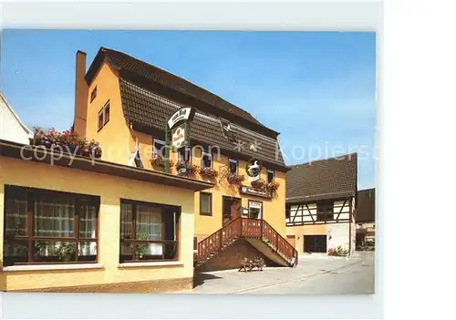 Bofsheim Gasthaus Ross Kat. Osterburken