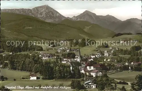 Siegsdorf Oberbayern Hochfelln Hochgern Kat. Siegsdorf