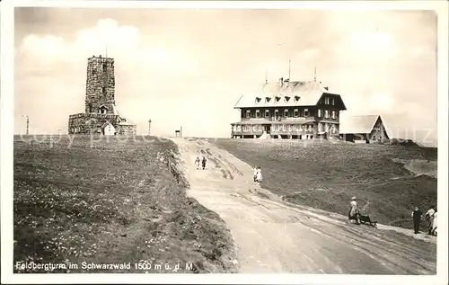 Feldberg Schwarzwald Feldbergturm  Kat. Feldberg (Schwarzwald)