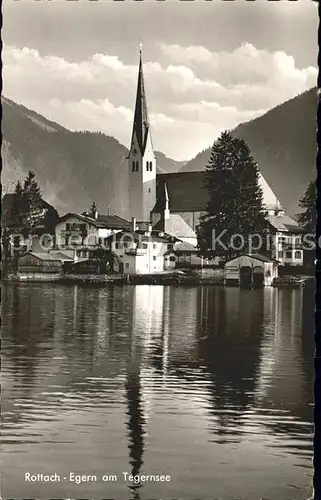 Rottach Egern Kirche Kat. Rottach Egern