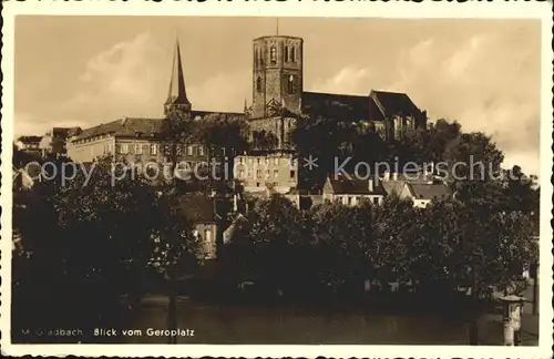 Moenchengladbach Blick vom Geroplatz Kat. Moenchengladbach