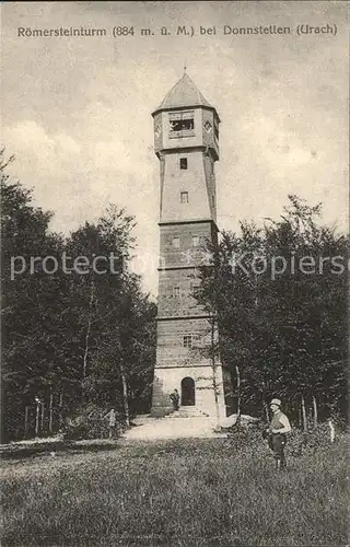 Donnstetten Roemersteinturm  Kat. Roemerstein