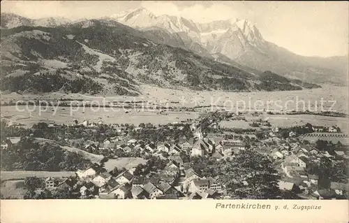 Partenkirchen Zugspitze Kat. Garmisch Partenkirchen