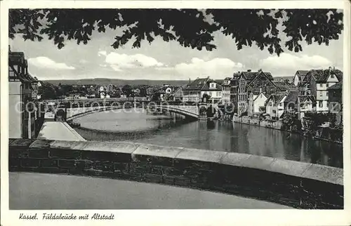 Kassel Fuldabruecke Altstadt Kat. Kassel