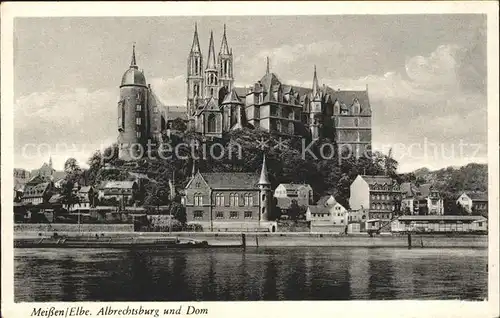 Meissen Elbe Sachsen Albrechtsburg Dom Kat. Meissen