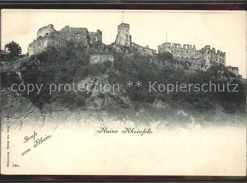 Burg Rheinfels  Kat. Sankt Goar