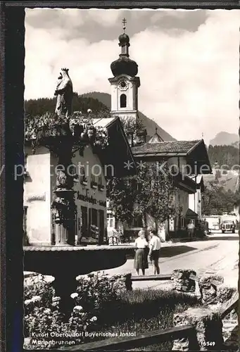 Oberaudorf Marienbrunnen Kat. Oberaudorf