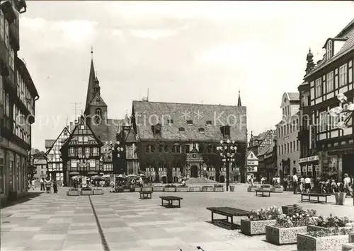 Quedlinburg Markt  Kat. Quedlinburg