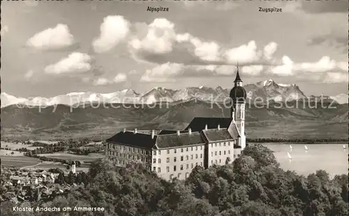 Andechs Kloster Andechs Ammersee Erling Wettersteinmassiv Kat. Andechs