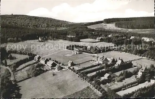 Winterberg Hochsauerland Fliegeraufnahme Kat. Winterberg