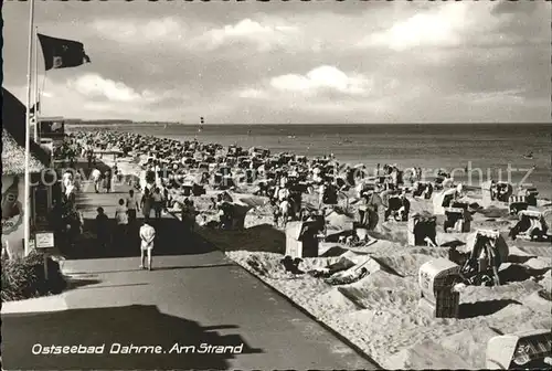 Dahme Ostseebad Strand  Kat. Dahme