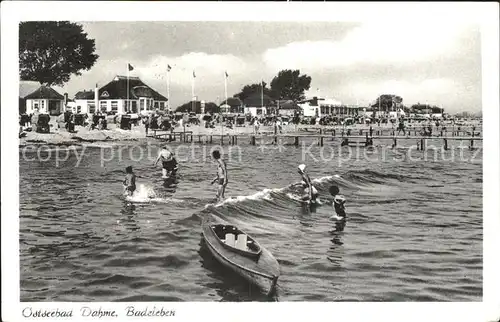 Dahme Ostseebad Badeleben  Kat. Dahme