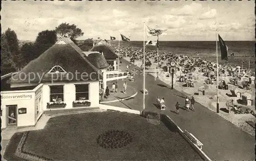 Dahme Ostseebad Promenade Strand  Kat. Dahme