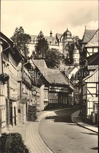 Stolberg Harz Thomas Muentzer Gasse Schloss Erholungsheim Comenius  Kat. Stolberg Harz