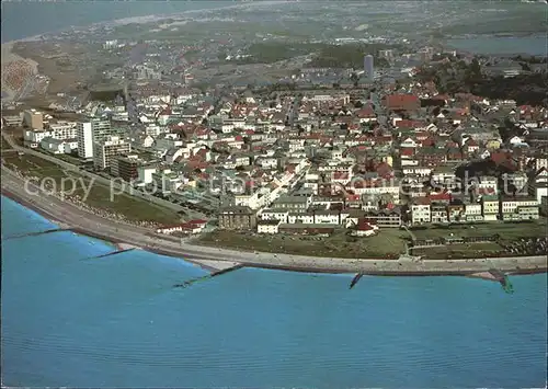 Norderney Nordseebad Fliegeraufnahme Kat. Norderney