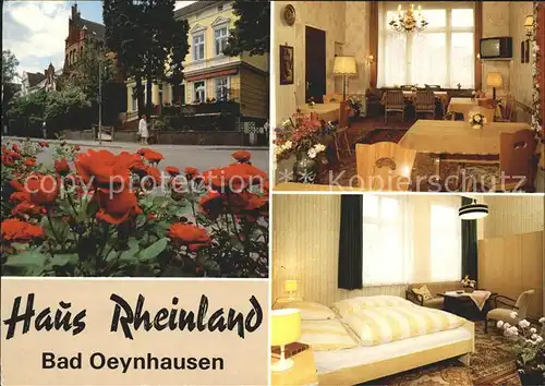 Bad Oeynhausen Haus Rheinland  Kat. Bad Oeynhausen