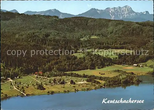 Keutschach See Camping Dobein Mittagskogel Fliegeraufnahme Kat. Keutschach am See