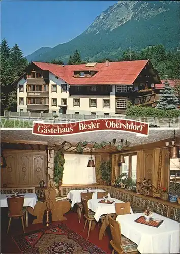 Oberstdorf Gaestehaus Besler  Kat. Oberstdorf