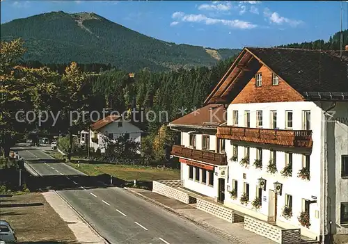 Bayerisch Eisenstein Gasthof Pension Neuwaldhaus Kat. Bayerisch Eisenstein