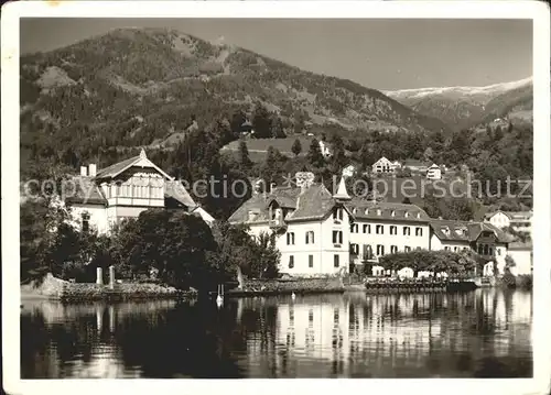 Millstatt Kaernten Hotel Die Forelle  Kat. Millstatt Millstaetter See