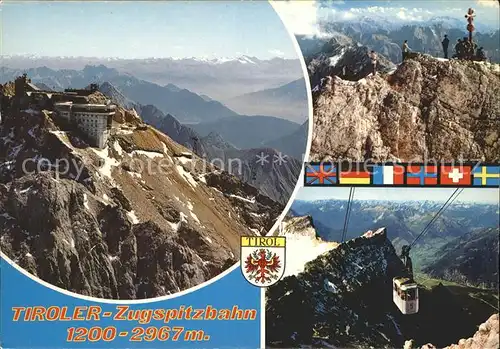 Ehrwald Tirol Zugspitze Tiroler Zugspitzbahn / Ehrwald /