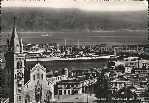 Messina Sicilia Porto Kriegsschiff Nave da Guerra Kat. Messina