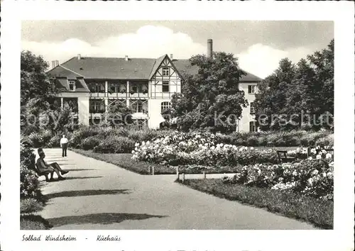 Bad Windsheim Kurhaus Rummelsberger Anstalten Kat. Bad Windsheim