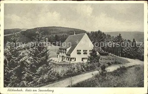 Hilchenbach Siegerland Haus am Sonnenhang Kat. Hilchenbach