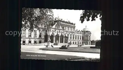 Wien Schloss Belvedere Kat. Wien