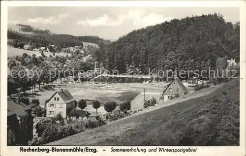 Rechenberg Bienenmuehle Osterzgebirge Sommererholung und Wintersportgebiet Kat. Rechenberg Bienenmuehle
