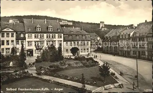 Bad Frankenhausen Anger Hotel zum Mohren Solbad Kat. Bad Frankenhausen
