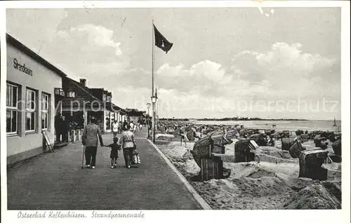 Kellenhusen Ostseebad Strandpromenade Kat. Kellenhusen (Ostsee)