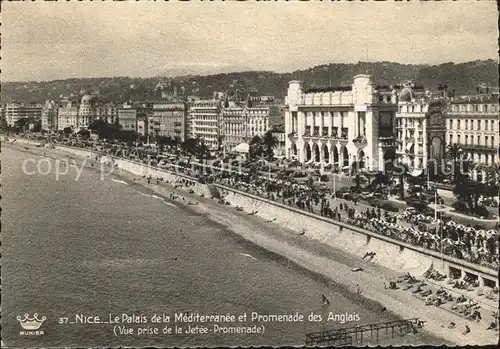 Nice Alpes Maritimes Palais de la Mediterranee Promenade des Anglais Kat. Nice