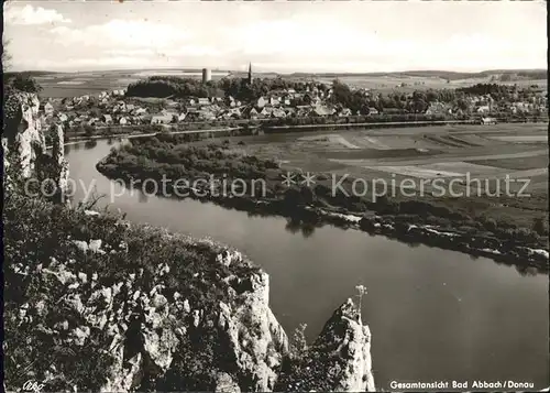 Bad Abbach Gesamtansicht Donau Kat. Bad Abbach